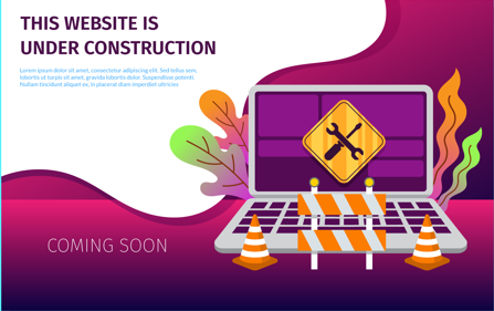 website under construction